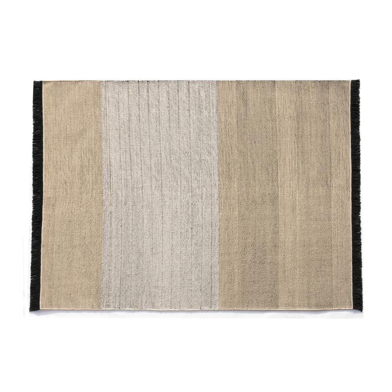 Tres Outdoor Rug Rug NaniMarquina Stripes Black outdoor Medium - 6’7" x 9’10" 