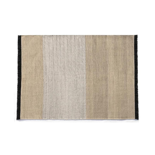 Tres Outdoor Rug Rug NaniMarquina Stripes Black outdoor Small - 5’7" x 7’10" 