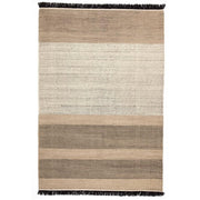 Tres Stripes Rug Rug NaniMarquina Black Extra Large - 9’10" x 13’1" 