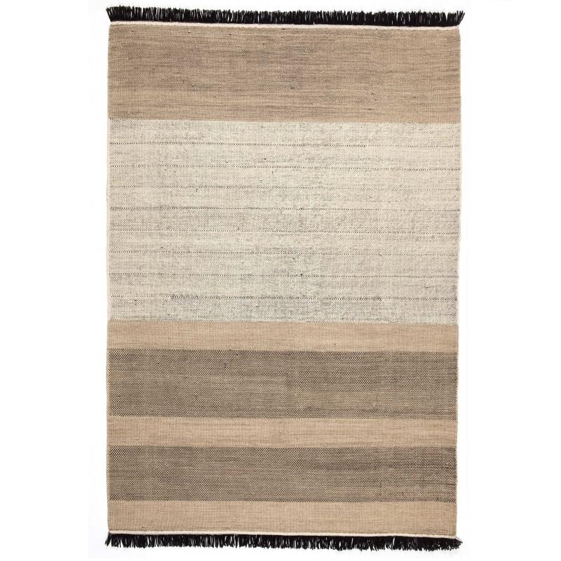 Tres Stripes Rug Rug NaniMarquina Black Extra Large - 9’10" x 13’1" 