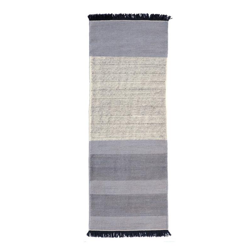 Tres Stripes Rug Rug NaniMarquina Blue Small - 2’8" x 7’10' 