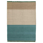 Tres Stripes Rug Rug NaniMarquina Green Extra Large - 9’10" x 13’1" 