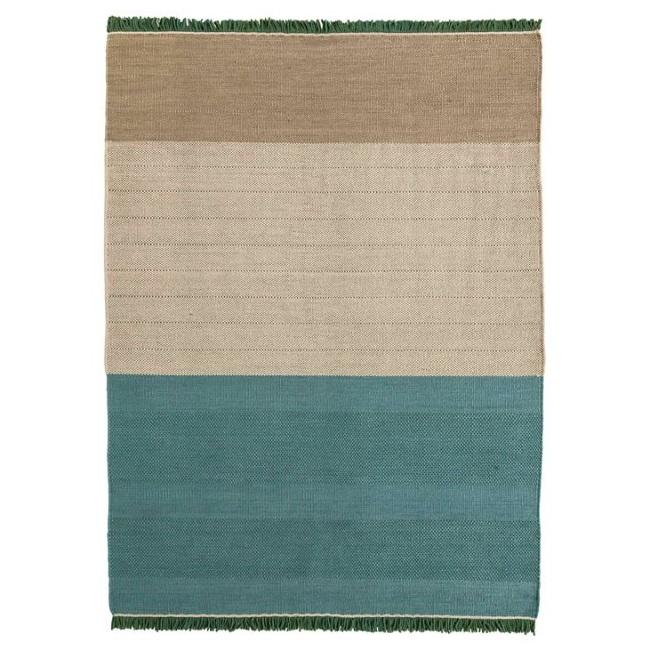 Tres Stripes Rug Rug NaniMarquina Green Extra Large - 9’10" x 13’1" 