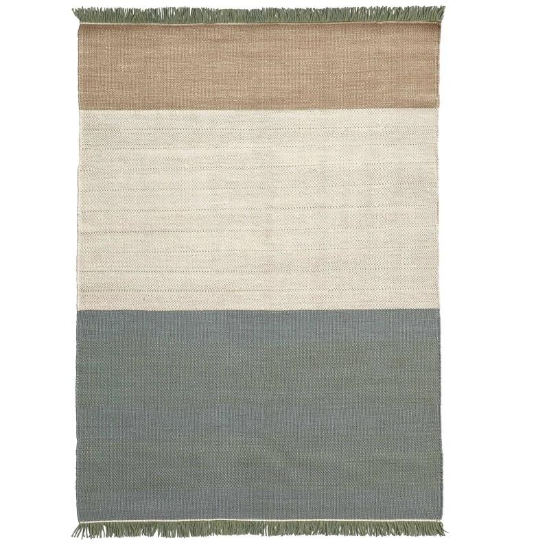 Tres Stripes Rug Rug NaniMarquina Salvia Extra Large - 9’10" x 13’1" 