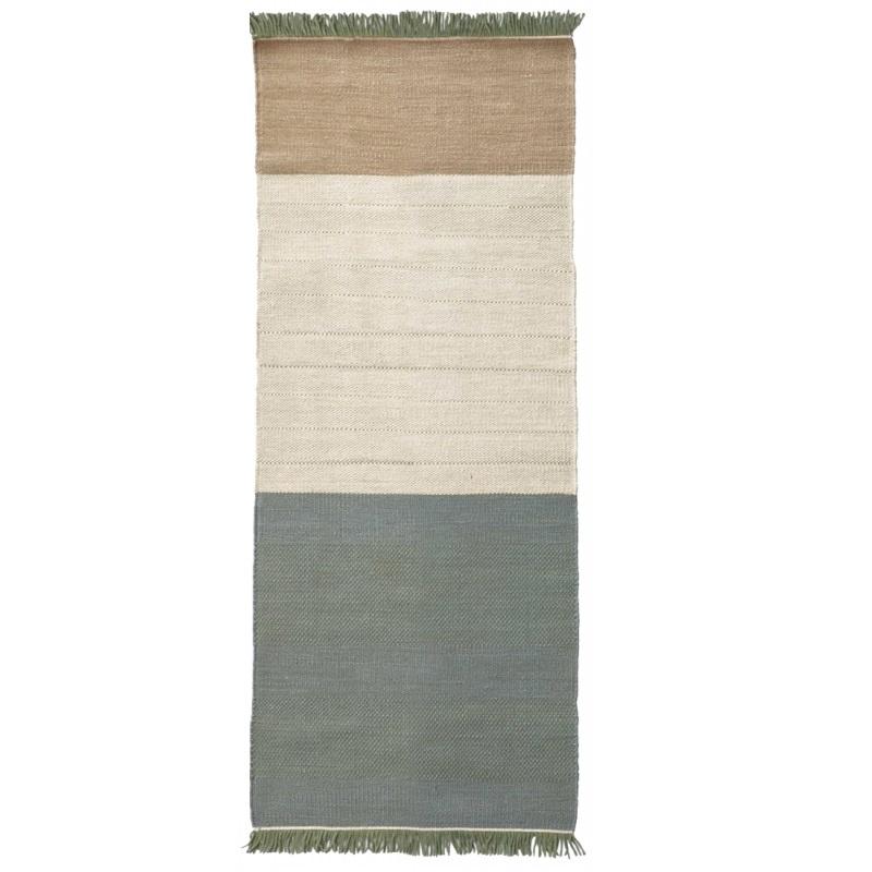 Tres Stripes Rug Rug NaniMarquina Salvia Small - 2’8" x 7’10' 