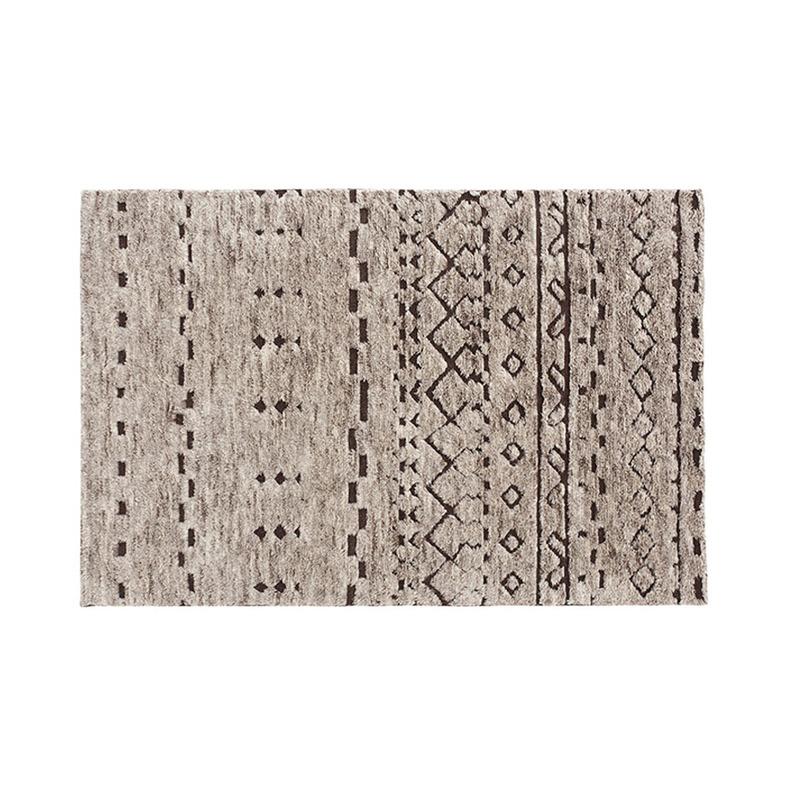 Bereber Rug Rug Gan Natural 5’7&quot; x 7’11&quot; 