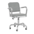 Emeco Navy Officer Swivel Armchair Office Chair Emeco Hand-brushed Kvadrat Hallingdal 116 