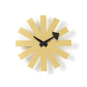 Nelson Asterisk Clock - Brass Clocks Vitra 