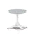 Nelson Pedestal Stool Stools herman miller Studio White Base Finish Fog Gem Fabric 