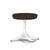 Nelson Pedestal Stool Stools herman miller Studio White Base Finish Color #191 Divina Fabric - Add $179.00 