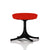 Nelson Pedestal Stool Stools herman miller Black Base Finish Color #562 Divina Fabric - Add $179.00 