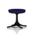 Nelson Pedestal Stool Stools herman miller Black Base Finish Color #692 Divina Fabric - Add $179.00 