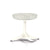 Nelson Pedestal Stool Stools herman miller White Base Finish Color #120 Divina Melange Fabric - Add $179.00 