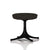 Nelson Pedestal Stool Stools herman miller Black Base Finish Color #180 Divina Melange Fabric - Add $179.00 