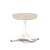 Nelson Pedestal Stool Stools herman miller White Base Finish Color #220 Divina Melange Fabric - Add $179.00 