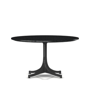 Nelson Pedestal Table Outdoor Outdoors herman miller 16" high x 28 1/2" diameter - Add $1230.00 Graphite Satin Base Quebec Graphite Granite Top - Add $450.00