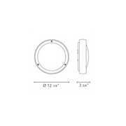 Niki Outdoor Wall or Ceiling Light Outdoor Lighting Artemide 
