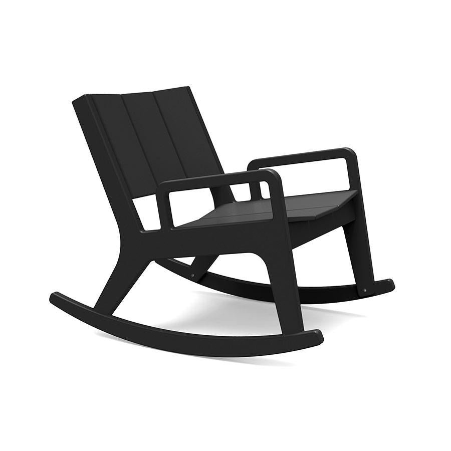 No. 9 Rocking Lounge Chair Lounge Chair Loll Designs Black 