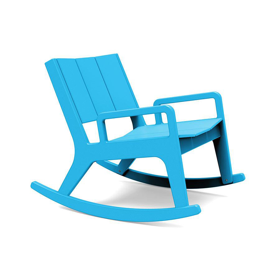 No. 9 Rocking Lounge Chair Lounge Chair Loll Designs Sky Blue 