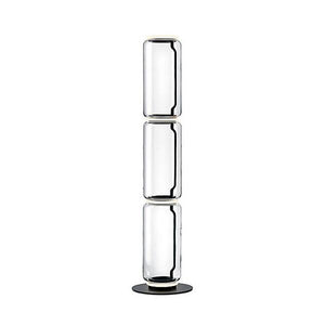 Noctambule High Cylinders With Small Base LED Floor Lamp Floor Lamps Flos 3 Cylinder 