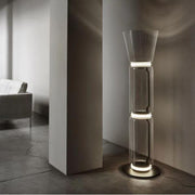 Noctambule High Cylinder and Cone LED Floor Lamp Floor Lamps Flos 