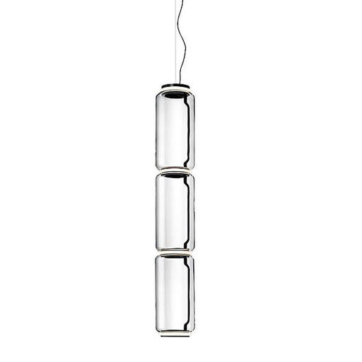 Noctambule Low Cylinder LED Pendant Pendant Lights Flos 3 Cylinder 