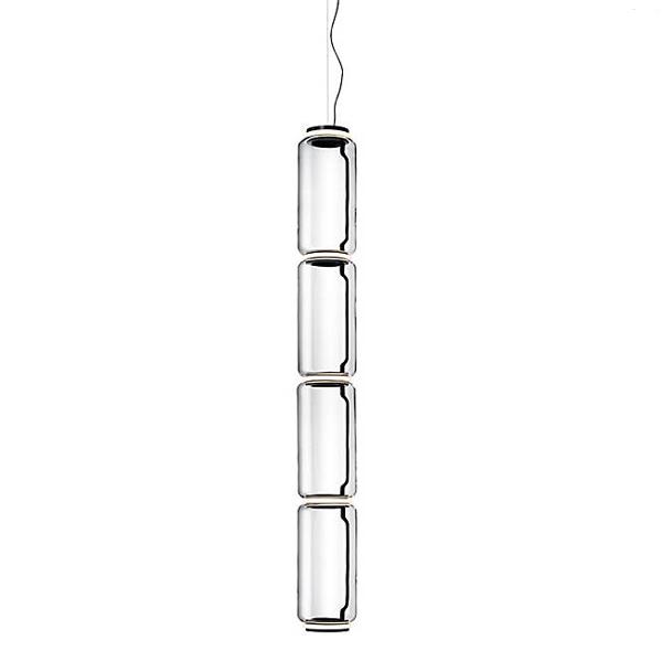 Noctambule Low Cylinder LED Pendant Pendant Lights Flos 4 Cylinder 