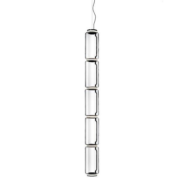 Noctambule Low Cylinder LED Pendant Pendant Lights Flos 5 Cylinder 