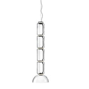 Noctambule Low Cylinder and Bowl LED Pendant suspension lamps Flos 4 Cylinder 