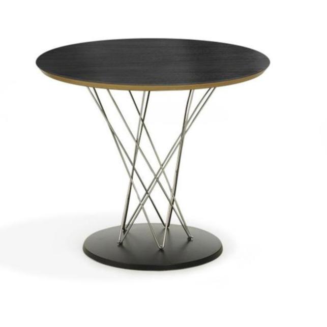 Noguchi Cyclone Side Table side/end table Knoll Ebonized Walnut 