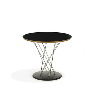 Noguchi Cyclone Side Table side/end table Knoll Black laminate 