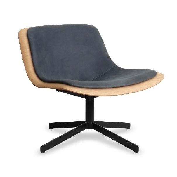 Nonesuch Swivel Leather Lounge Chair lounge chair BluDot 