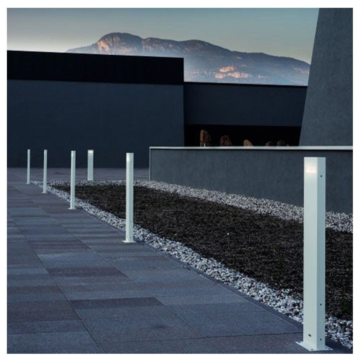 Nuda Outdoor Floor Lamp Outdoor Lighting Artemide 