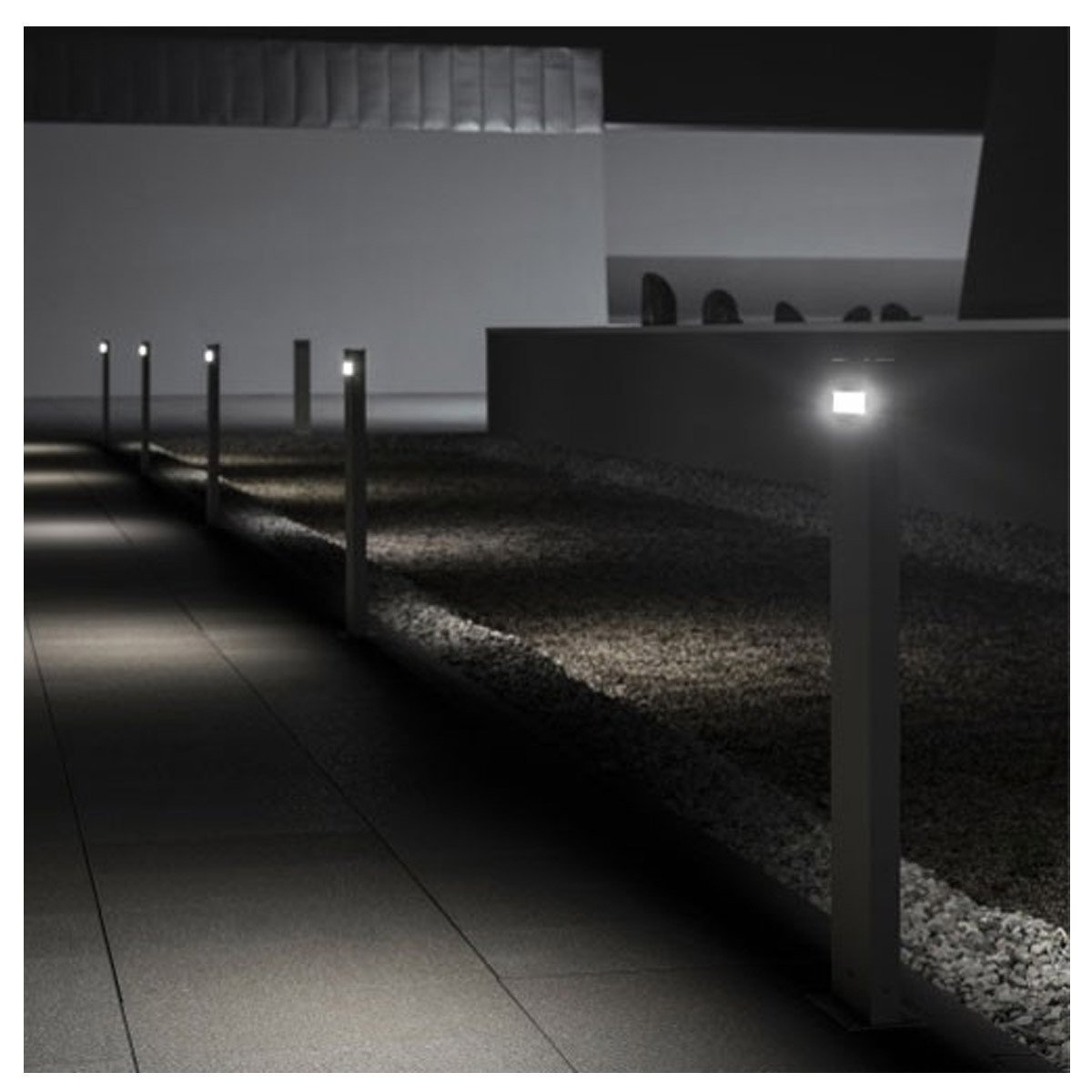 Nuda Outdoor Floor Lamp Outdoor Lighting Artemide 