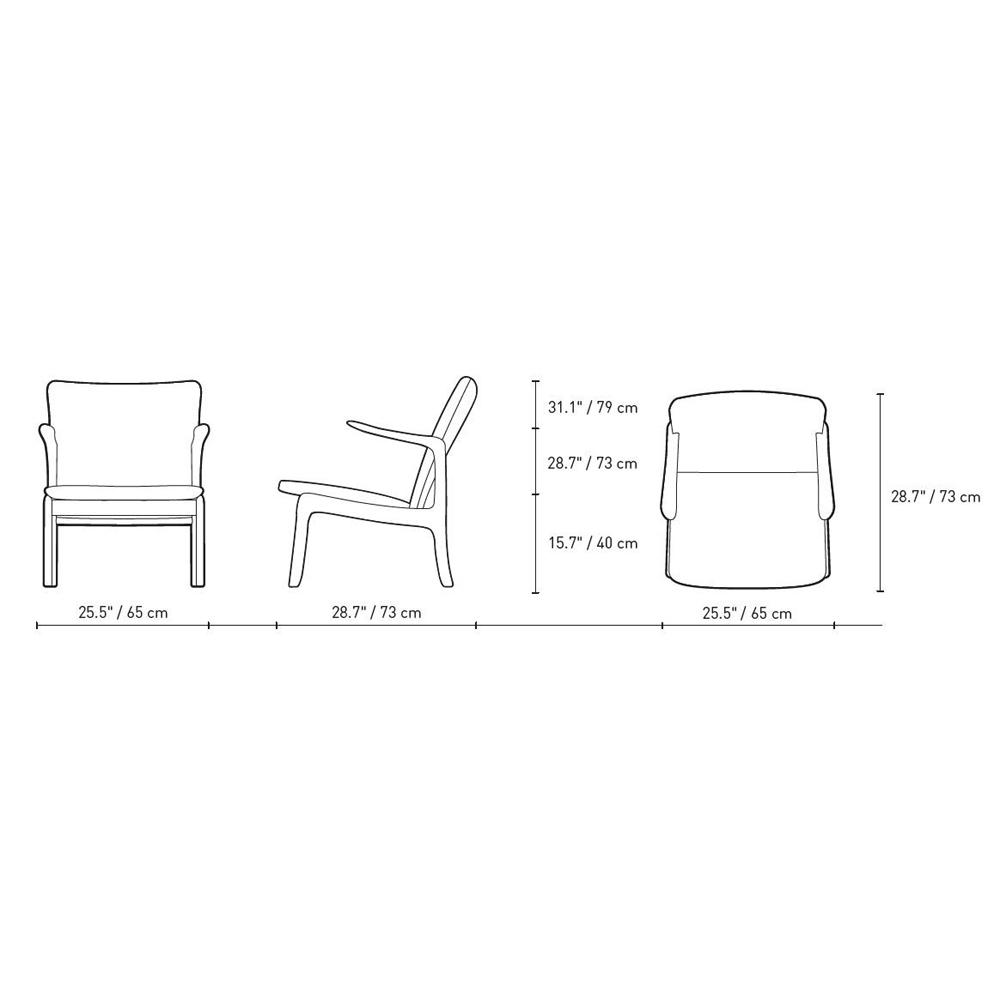 OW124 Beak Chair lounge chair Carl Hansen 