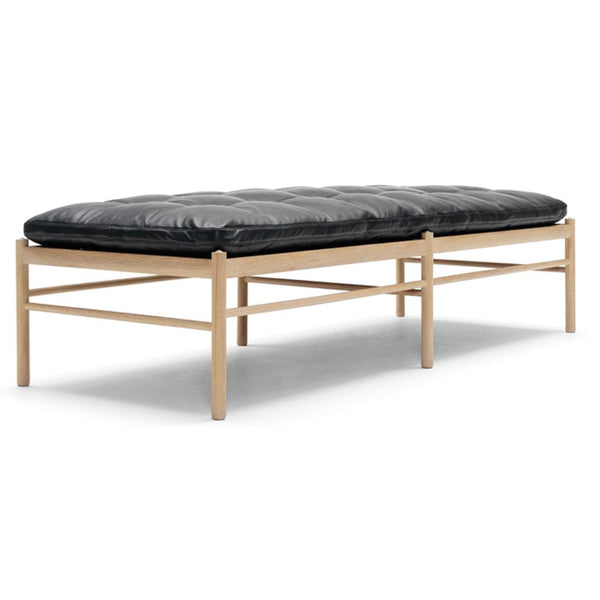 BM0865 Daybed With Back Cushion And Round Cushion With Leather