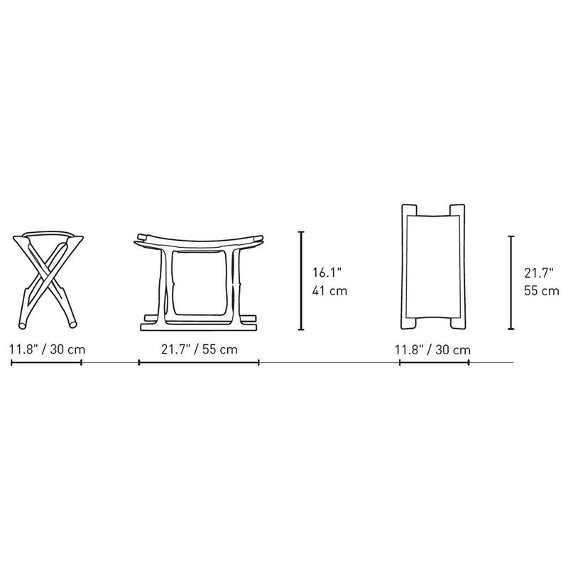 OW2000 Egyptian Chair Side/Dining Carl Hansen 