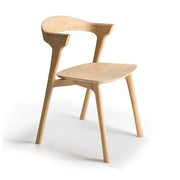 Oak Bok Dining Chair Chairs Ethnicraft Solid Oak Not Varnished 