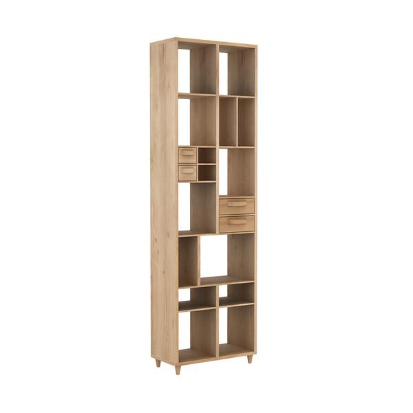 Oak Pirouette Book Rack storage Ethnicraft 