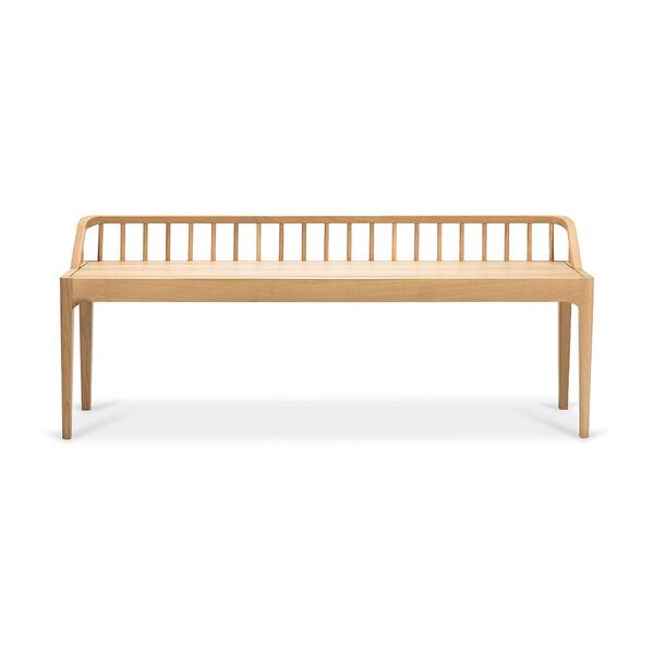 Oak Spindle Bench Benches Ethnicraft 