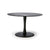 Oak Torsion Dining Table table Ethnicraft Black 50" Table 