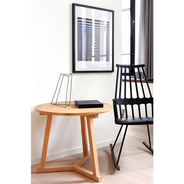 Oak Tripod Side Table side/end table Ethnicraft 