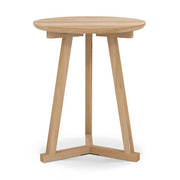 Oak Tripod Side Table side/end table Ethnicraft Oak 18" 