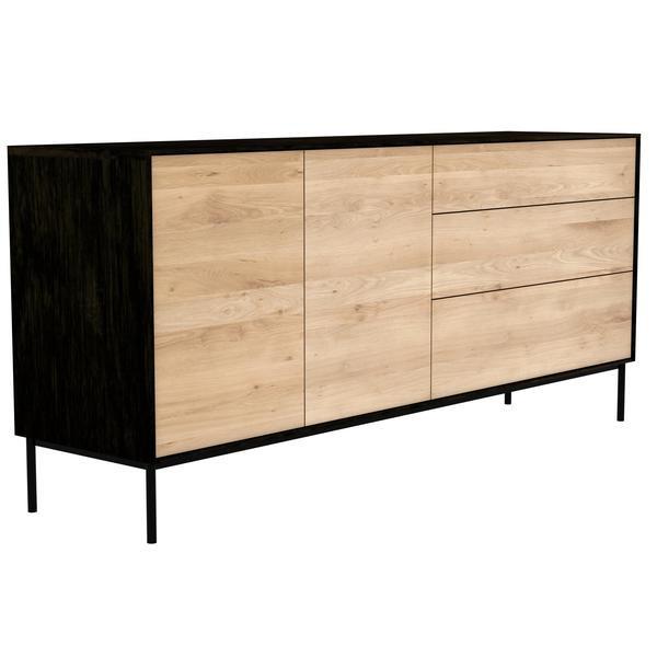 Oak Blackbird Sideboard - 2 Doors 3 Drawers storage Ethnicraft 