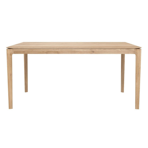 Oak Bok Dining Table Dining Tables Ethnicraft White Oak 63" 