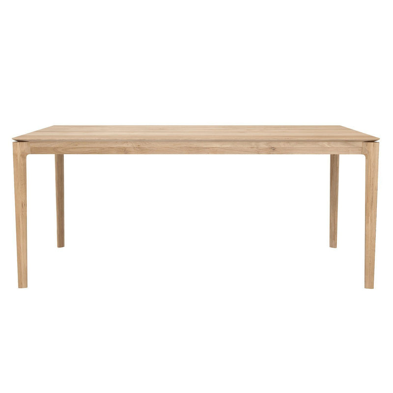 Oak Bok Dining Table Dining Tables Ethnicraft White Oak 70" 