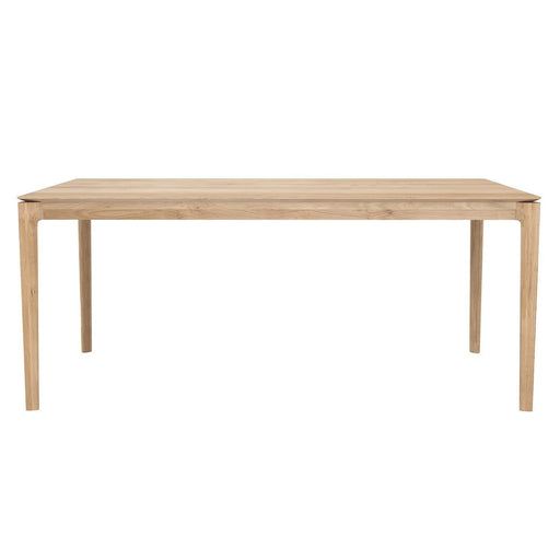 Oak Bok Dining Table Dining Tables Ethnicraft White Oak 70" 