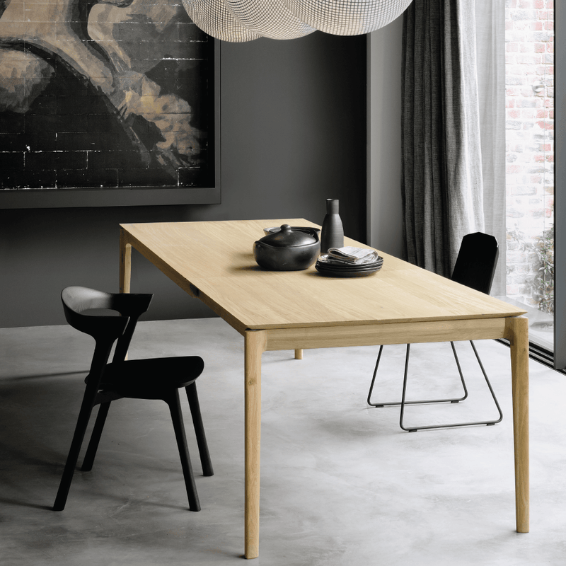 Oak Bok Extendable Dining Table Dining Tables Ethnicraft 