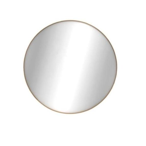 Oak Layers Wall Mirror Round Varnished Mirrors Ethnicraft Small 