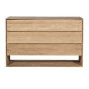 Oak Nordic Chest of Drawers storage Ethnicraft 